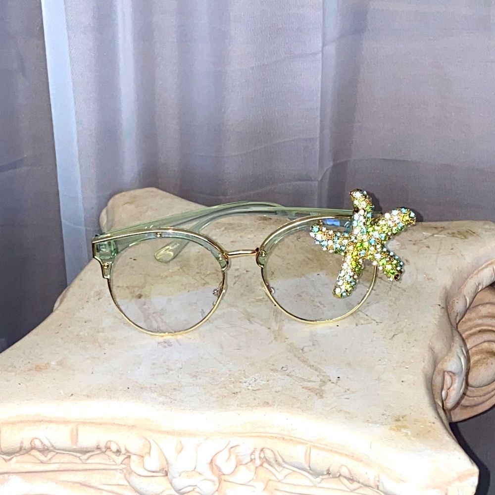 Handmade Stylish Clear Framed Glasses